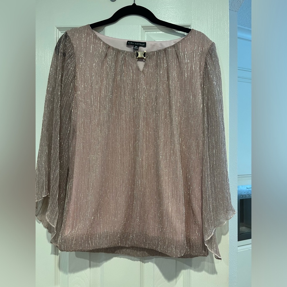 Sarah Michelle Pink Blouse